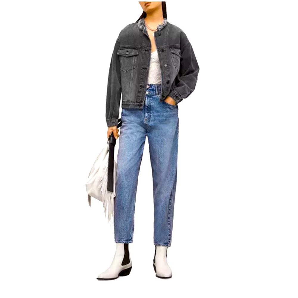 All Saints Bloom Denim Jacket